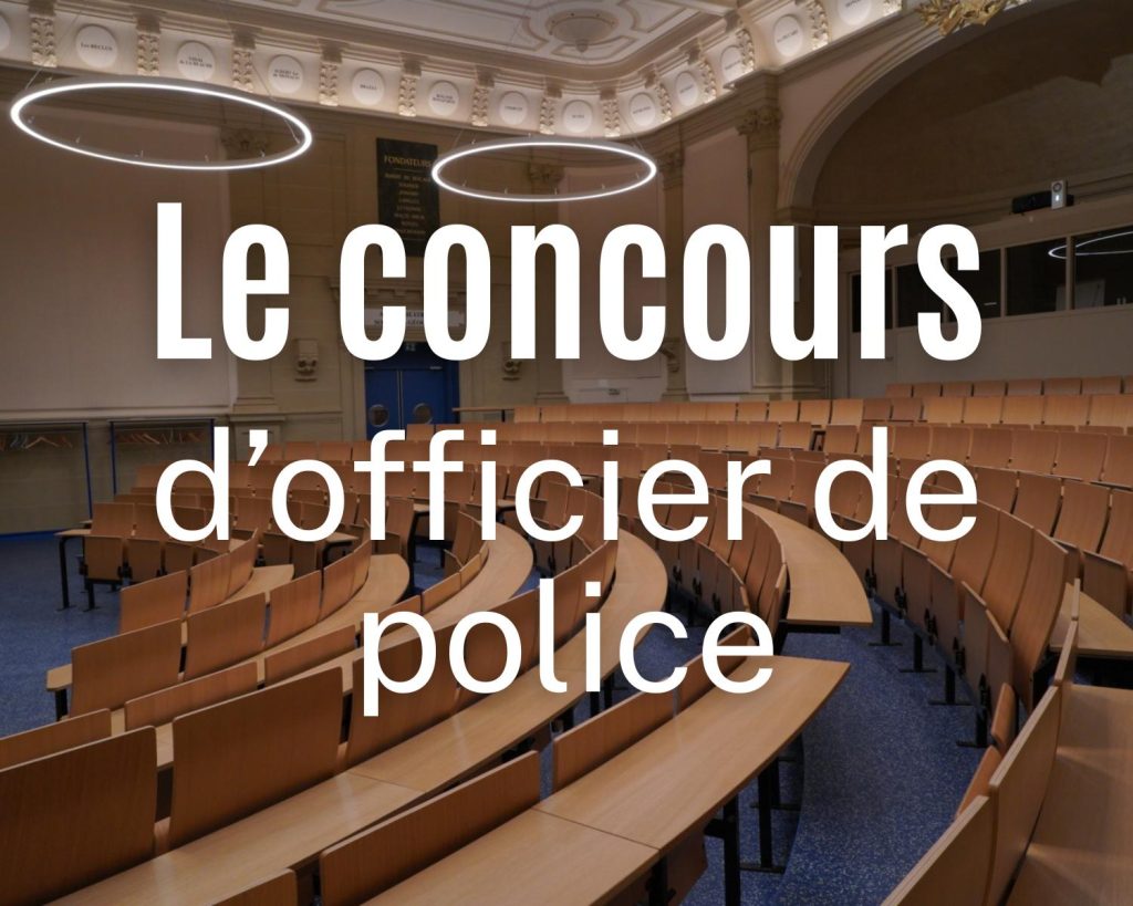 Cursus de réussite pour devenir Lieutenant de Police : des études de droit à l'ENSP avec la prépa Officier de Police de L'Autre Prépa.